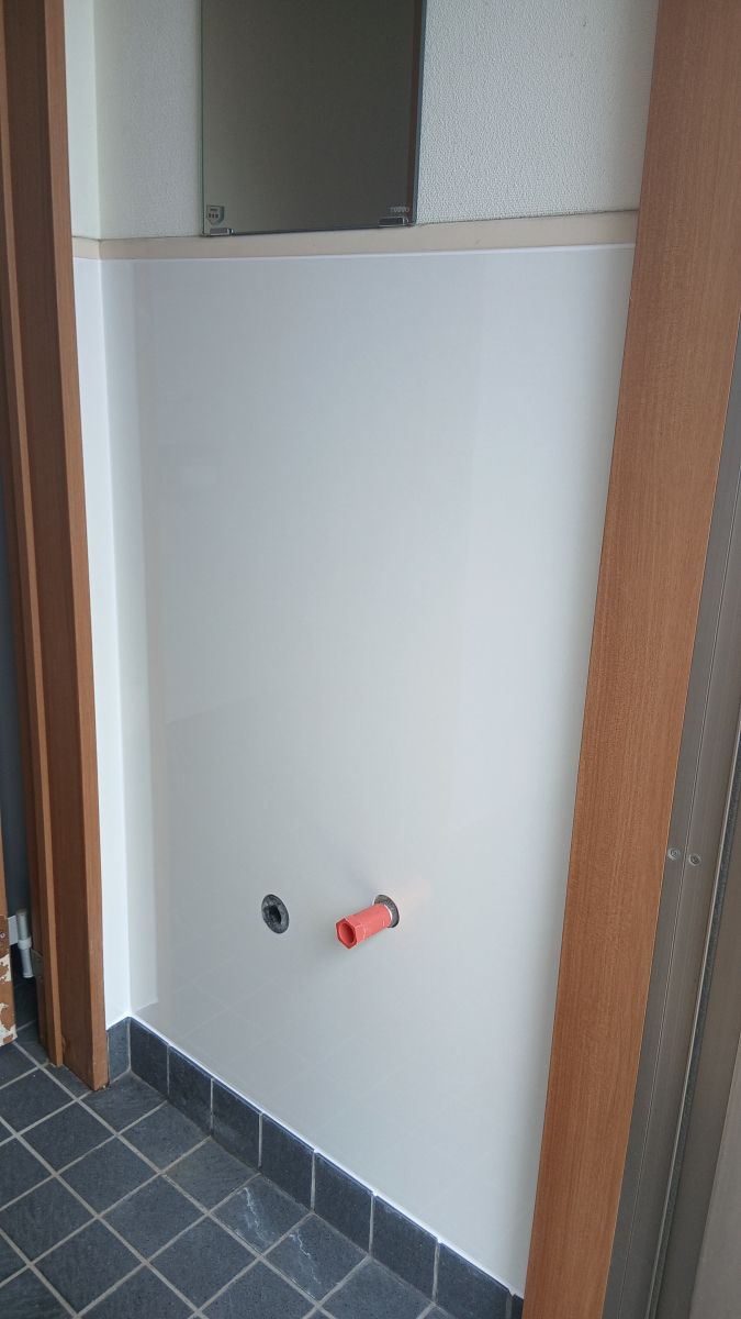 二宮トーヨー住器の【自動水栓】自動水栓で快適に、今流行りの触れずに手洗い！【手洗い器】の施工後の写真2