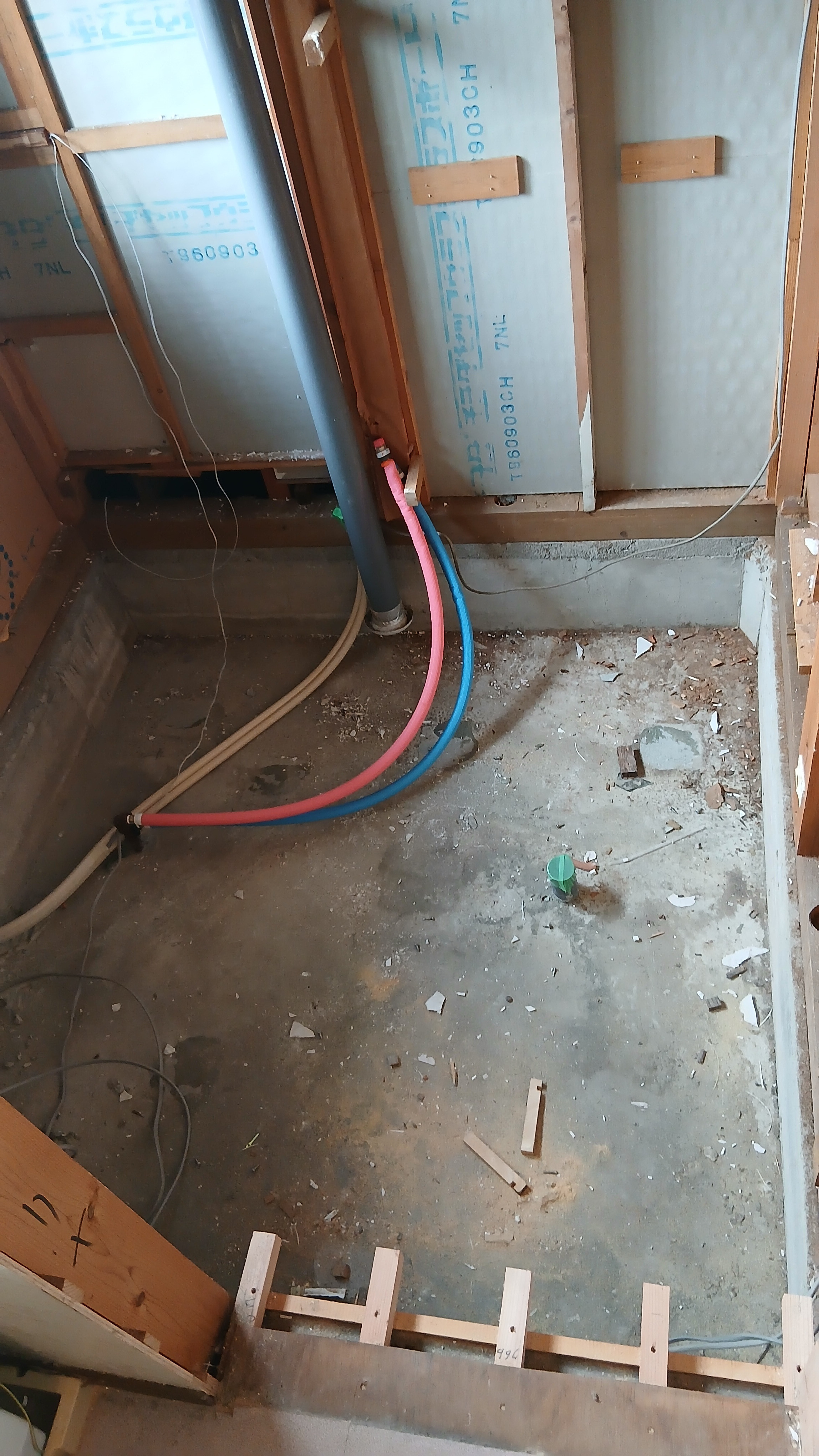 二宮トーヨー住器の【リデアMグレード】オプション充実！お気に入りのお風呂にカスタマイズの施工前の写真3