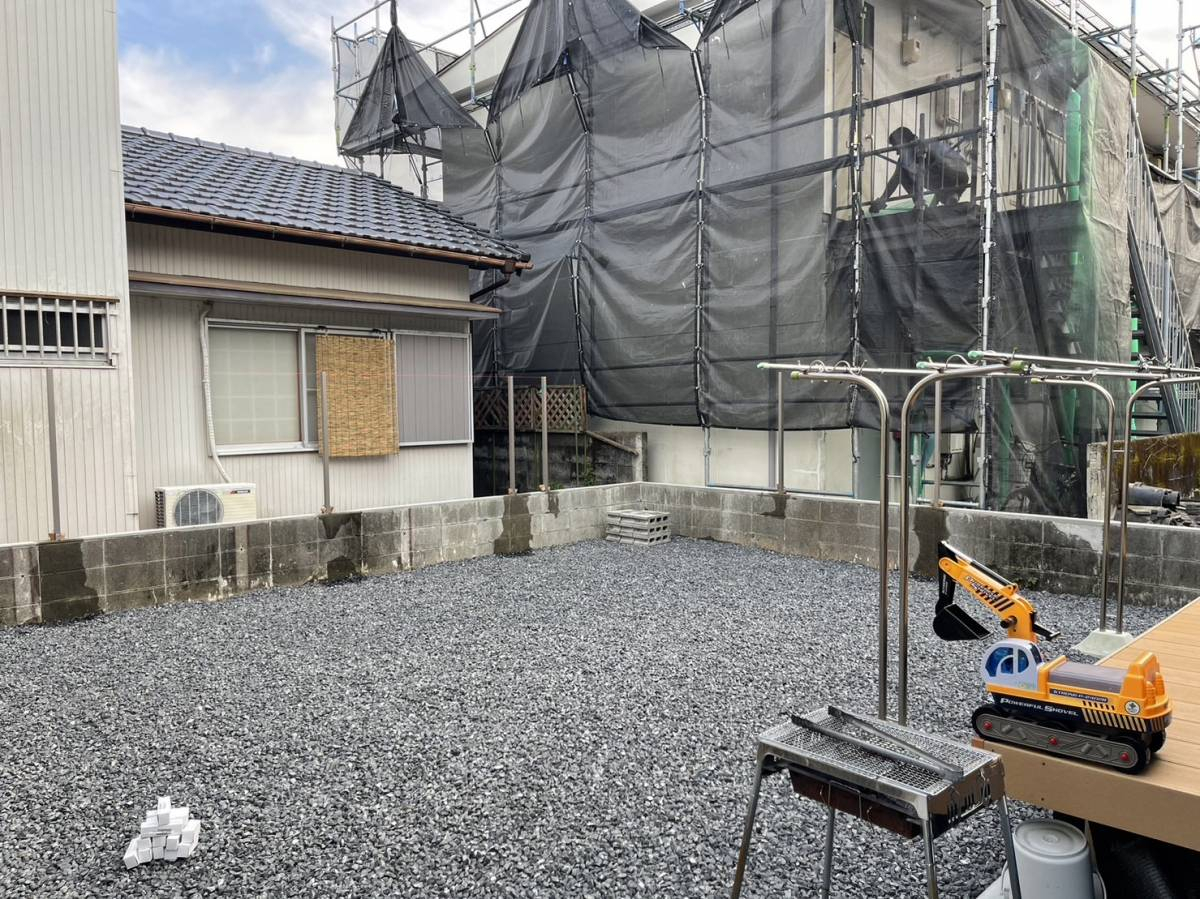 山本サッシ店 東紀州の外構工事の完成です‼︎の施工前の写真1