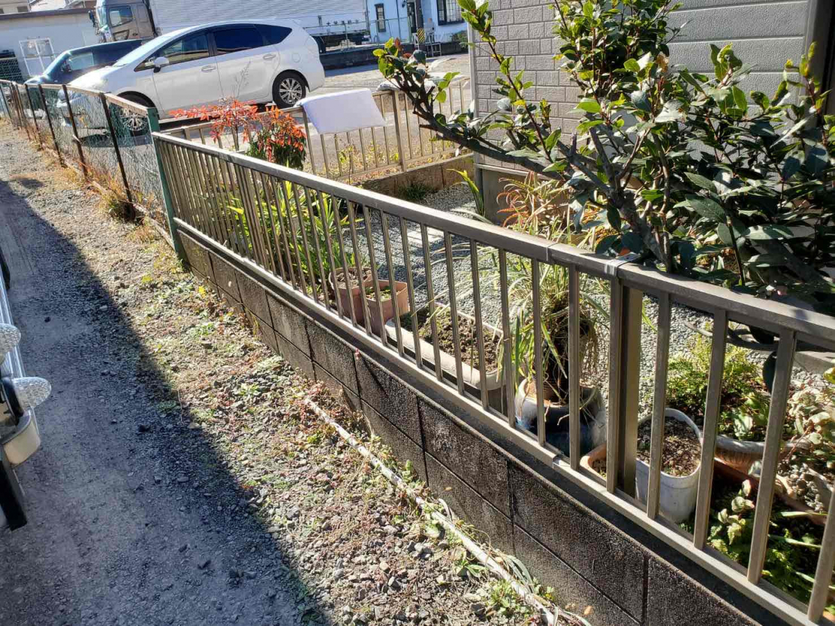 山本サッシ店 東紀州のお任せ下さい‼廃盤したフェンスも加工して取り替えます‼の施工後の写真1
