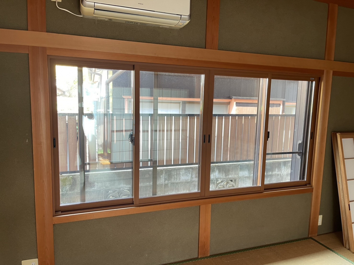 山本サッシ店 東紀州の《おすすめ‼︎》補助金活用でお得に“窓の断熱”工事を‼️ Mee'sHome様現場の施工後の写真1