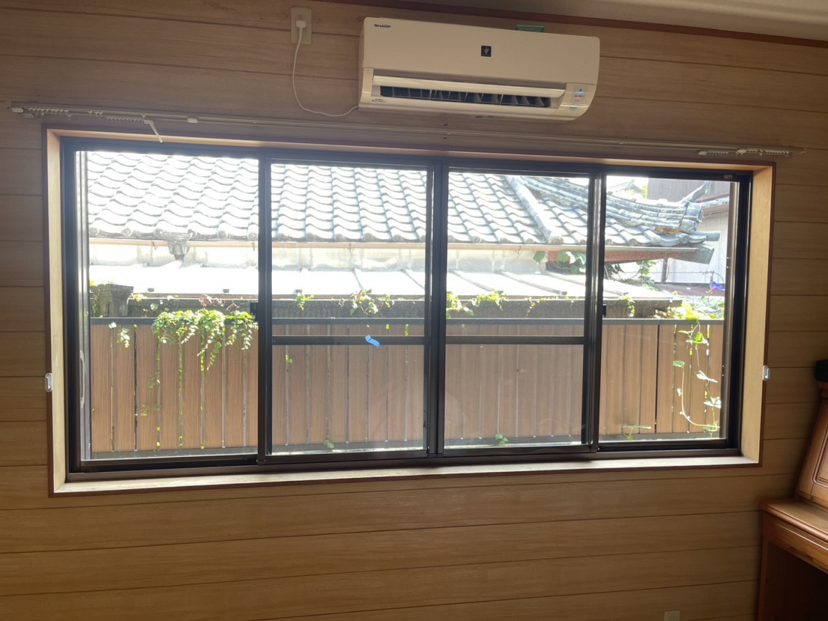 山本サッシ店 東紀州の《おすすめ‼︎》補助金活用でお得に“窓の断熱”工事を‼️ Mee'sHome様現場の施工前の写真3