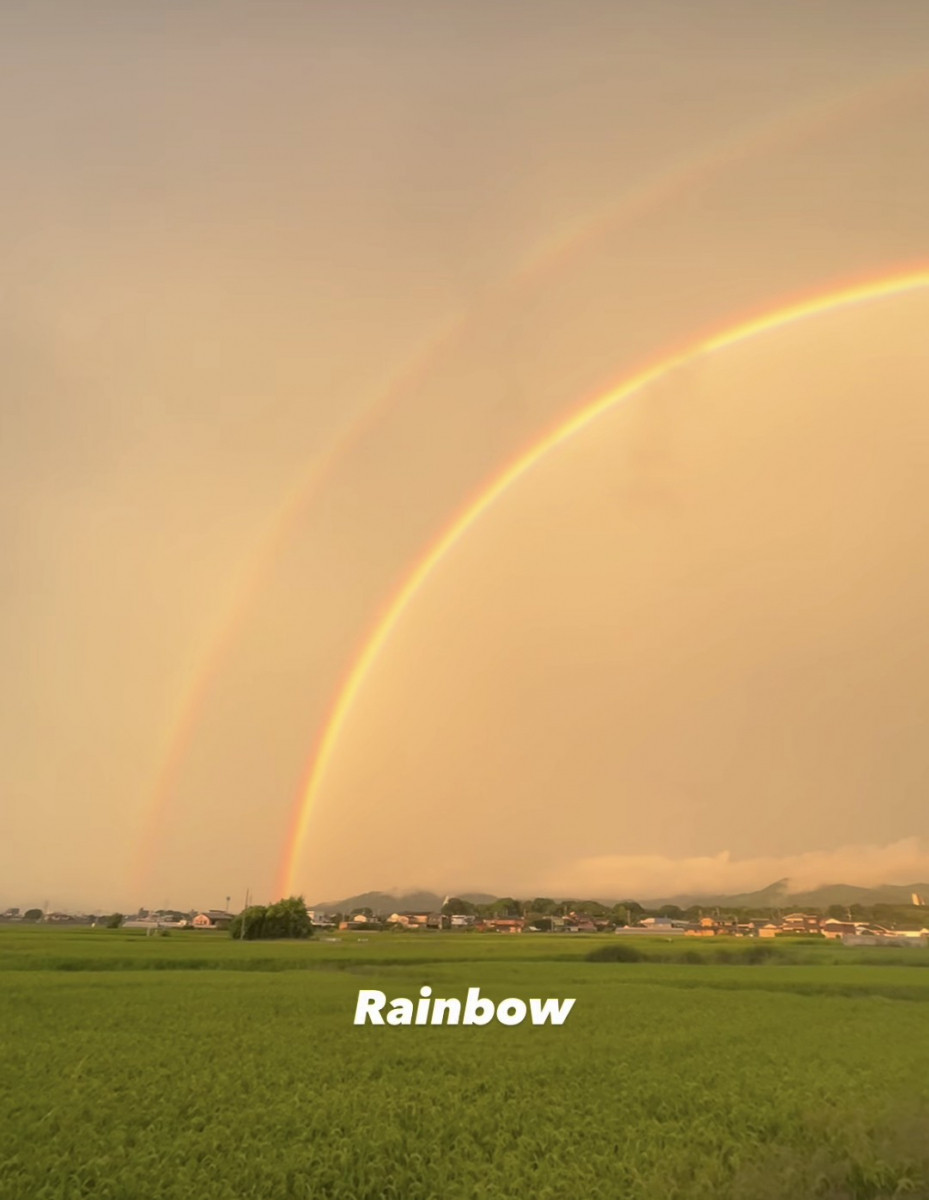 ダブルレインボー🌈 ワタヤサイズのブログ 写真1