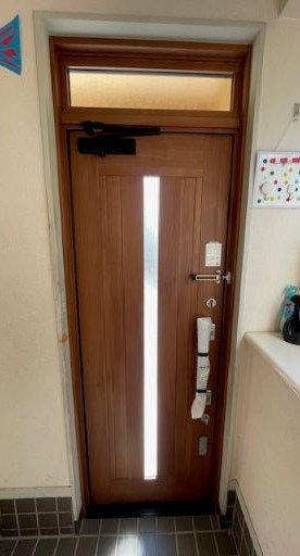 コダマサッシの吊元変更の施工後の写真1