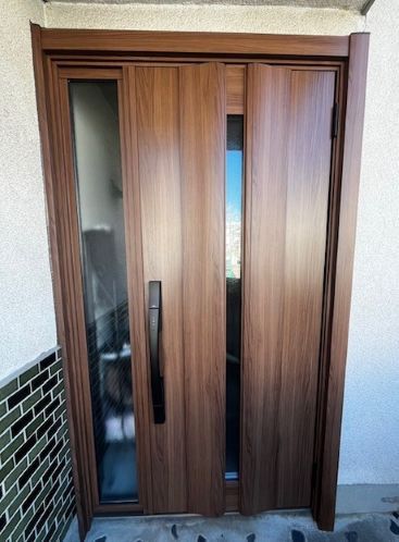 コダマサッシの玄関交換リモコンキーの施工後の写真1