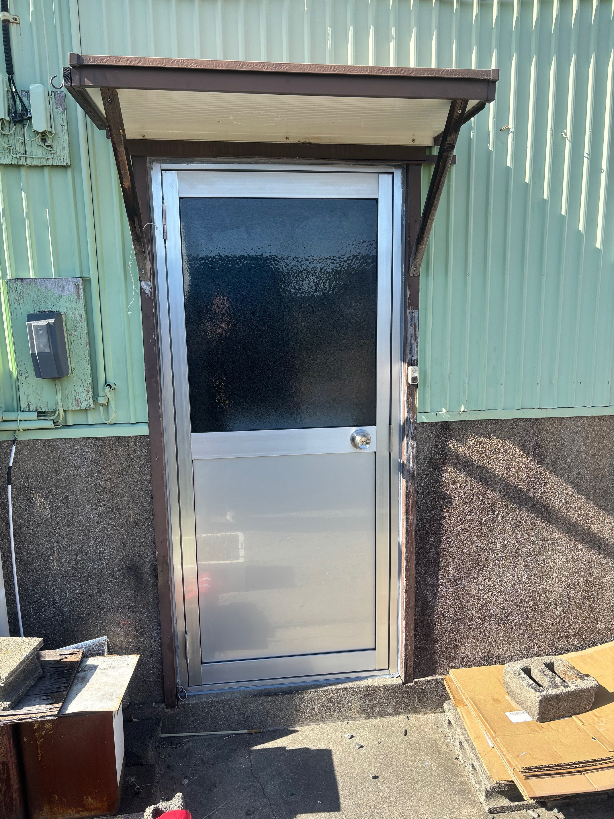 パーフェクトのドアの取替。の施工後の写真1