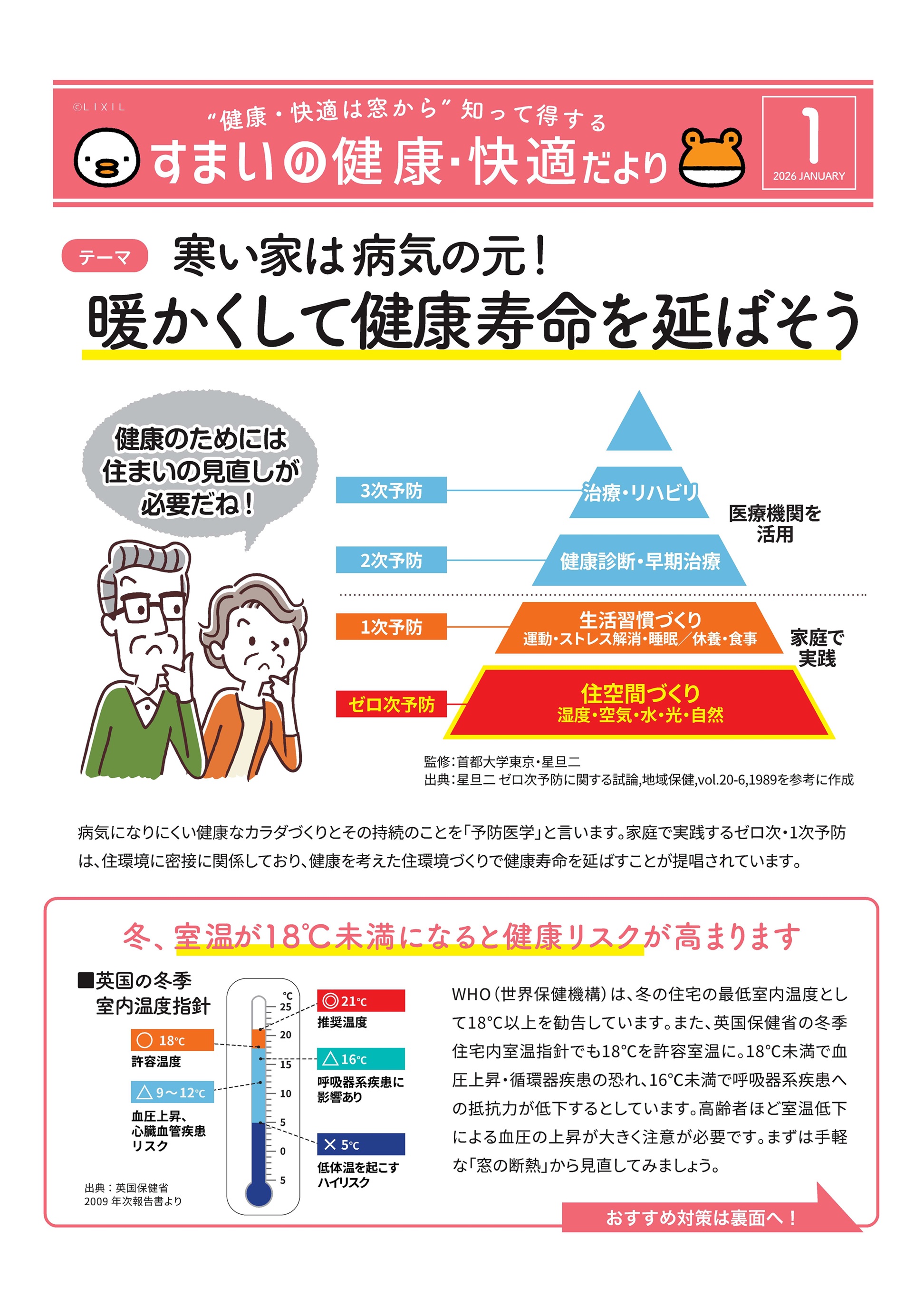 すまいの健康・快適だより　１月号 青梅トーヨー住器 上尾店のブログ 写真1