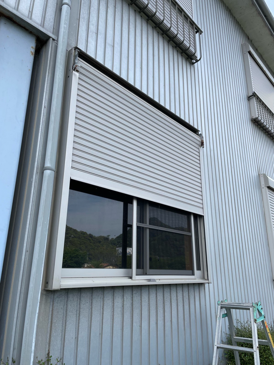 河津アルミの河津町/シャッター取替の施工前の写真1