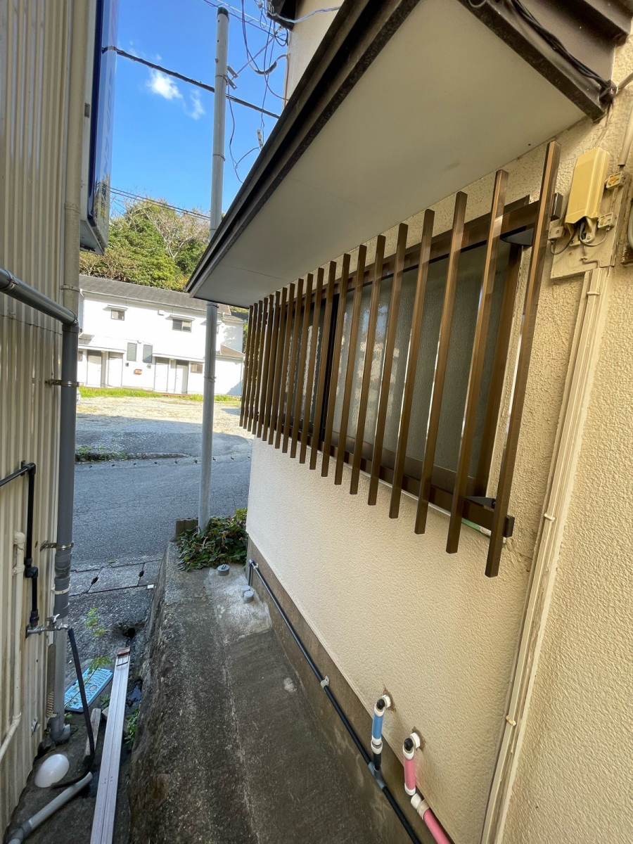 河津アルミの河津町/面格子/防犯対策の施工後の写真1