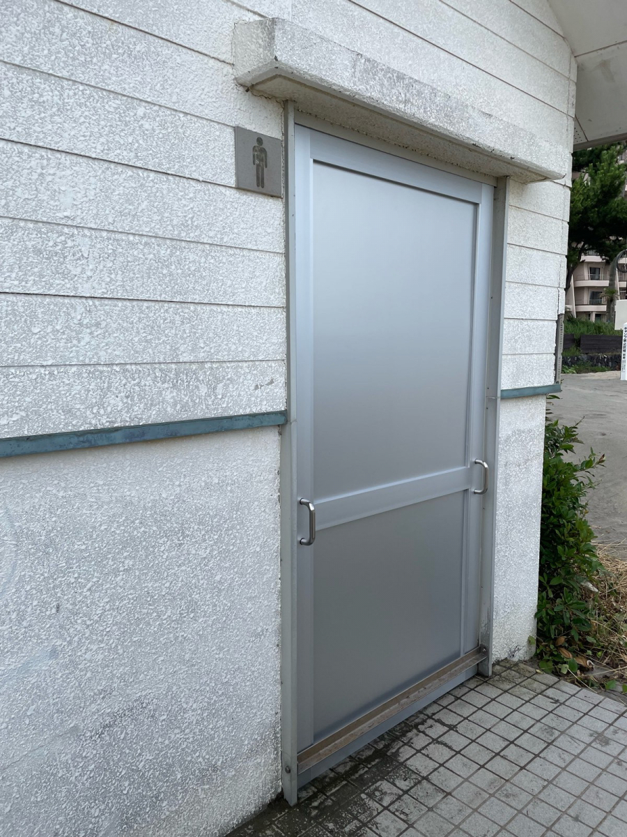 河津アルミの河津町／フロント部材／防犯対策の施工後の写真1