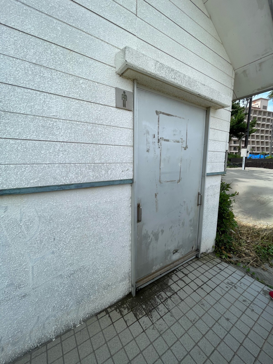 河津アルミの河津町／フロント部材／防犯対策の施工前の写真1