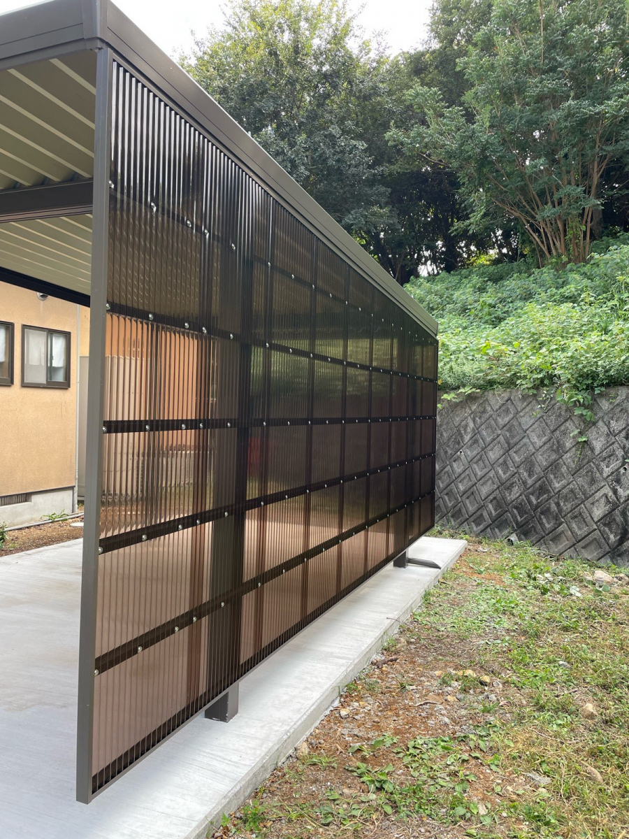 河津アルミの河津町／カーポートの施工後の写真2