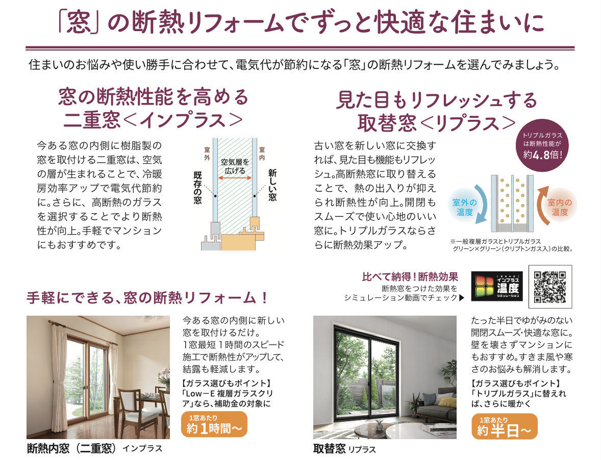 補助金を活用してお得にリフォーム！今すぐ始められる住まいの省エネ・快適改善 村島硝子商事のブログ 写真3