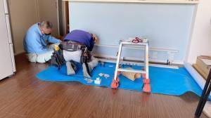 ＵＳＶトーヨー住器の床材張替工事の施工後の写真2