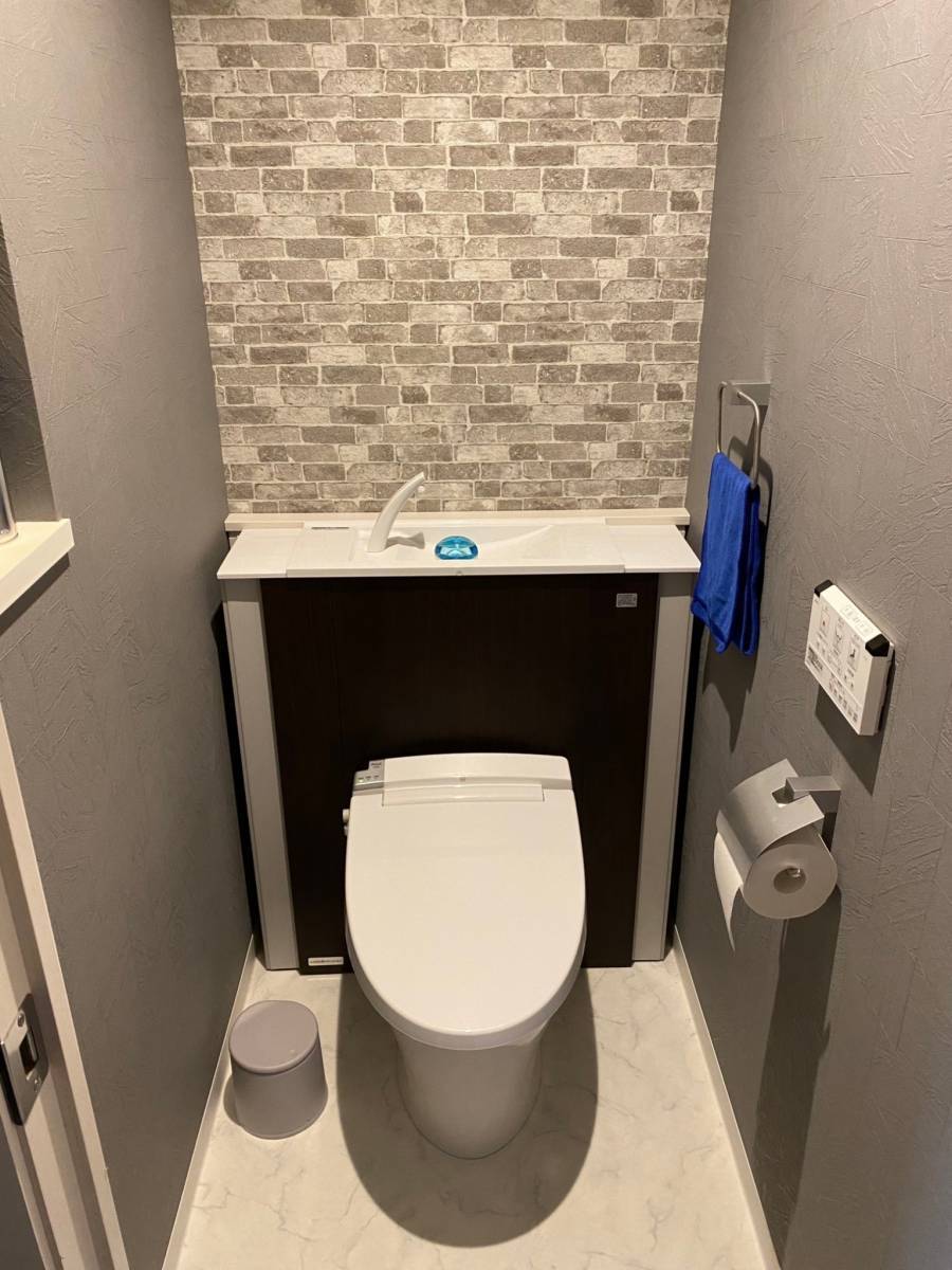 ＵＳＶトーヨー住器のトイレ取替工事の施工後の写真1