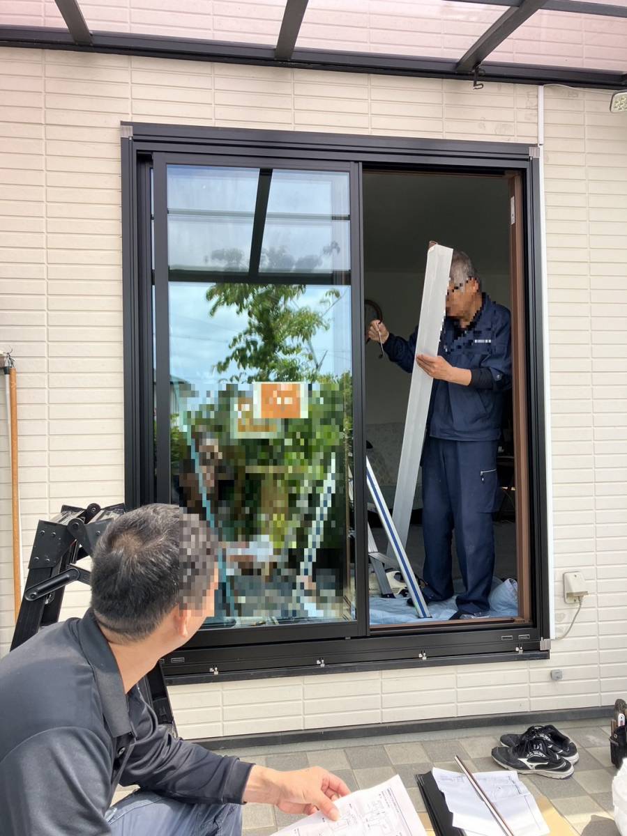 ＵＳＶトーヨー住器の窓取替工事の施工後の写真2