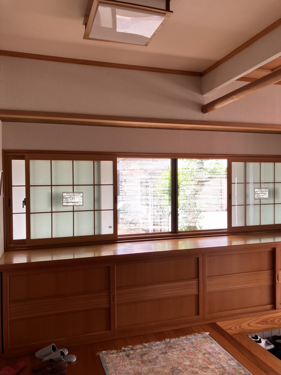USVトーヨー住器の内窓設置工事の施工後の写真1