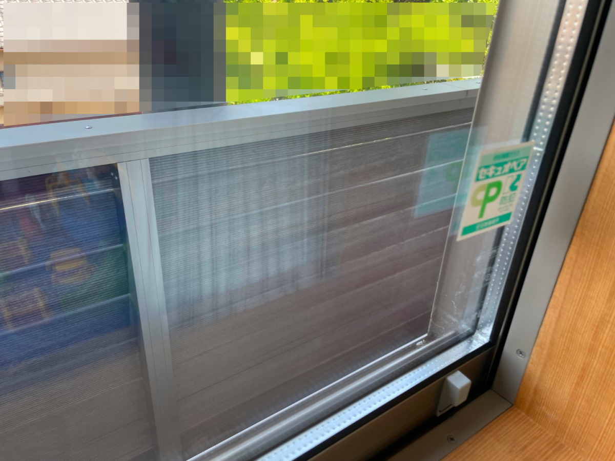 スリースターの防犯ペアガラス『セキュオペア』の施工後の写真1