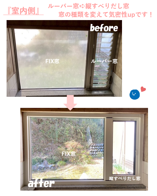 カバー工法による窓交換✨連窓🪟 マルマン窓建工房のブログ 写真1