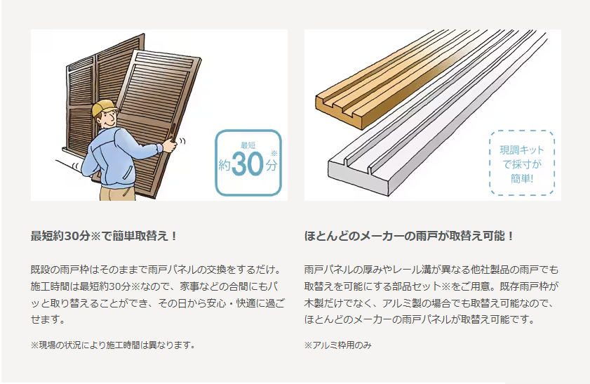 マルマン窓建工房の雨戸取替え施工😊の施工事例詳細写真2