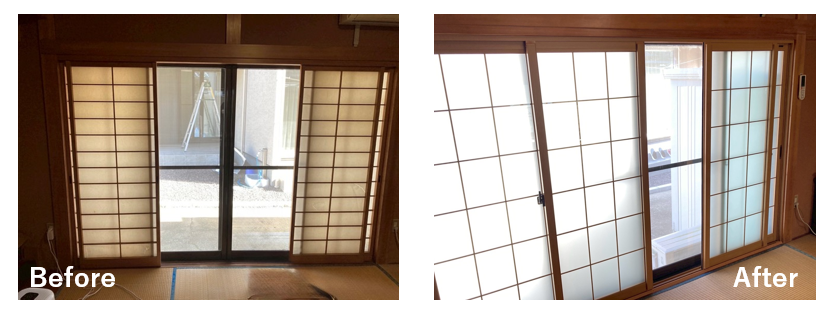 和室に内窓🪟✨ マルマン窓建工房のブログ 写真3