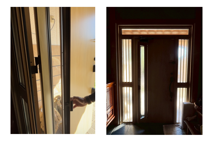 風が入る玄関🍃🍃 マルマン窓建工房のブログ 写真1
