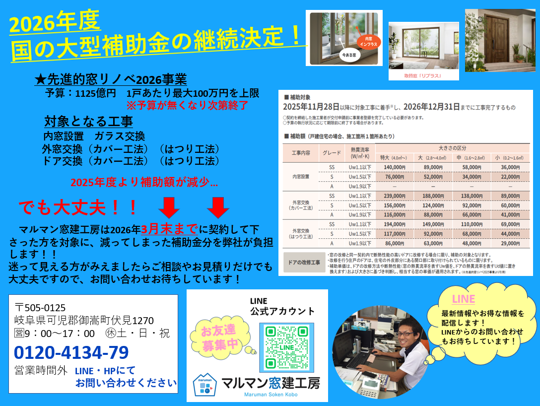 『浴室窓リフォーム＋マルマンキャンペーン』折込チラシ🛁 マルマン窓建工房のイベントキャンペーン 写真2