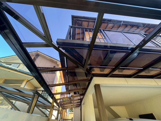 マルマン窓建工房のテラス屋根施工😊✨の施工後の写真1
