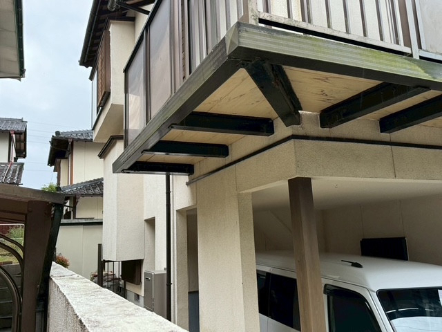 マルマン窓建工房のテラス屋根施工😊✨の施工前の写真1
