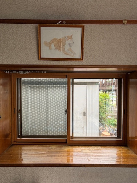 マルマン窓建工房のリビング窓にインプラス😉の施工後の写真1