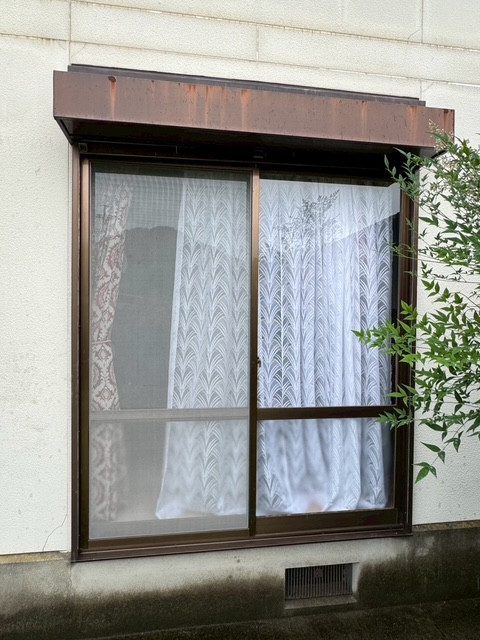 マルマン窓建工房の網戸2Set新設😊の施工前の写真1