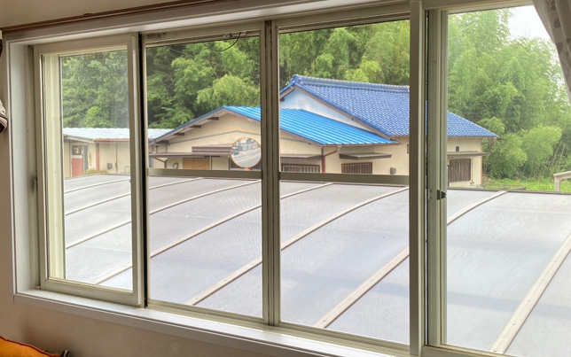 マルマン窓建工房のリビング窓にインプラス😊の施工前の写真1