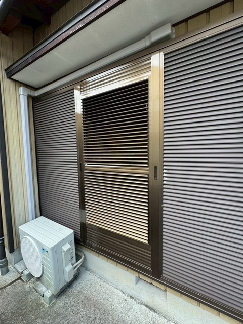 マルマン窓建工房の取替え雨戸パネル😊の施工後の写真2