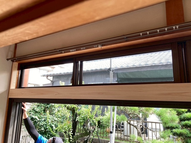 マルマン窓建工房の欄間にもインプラス😊✨の施工前の写真1