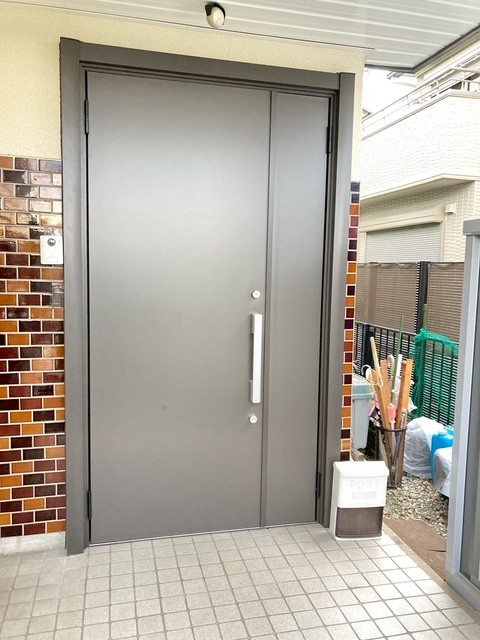 マルマン窓建工房の高断熱仕様玄関リフォーム😊✨の施工後の写真1