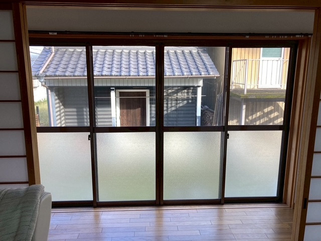 マルマン窓建工房のリビング窓を断熱リフォーム😊✨の施工前の写真1