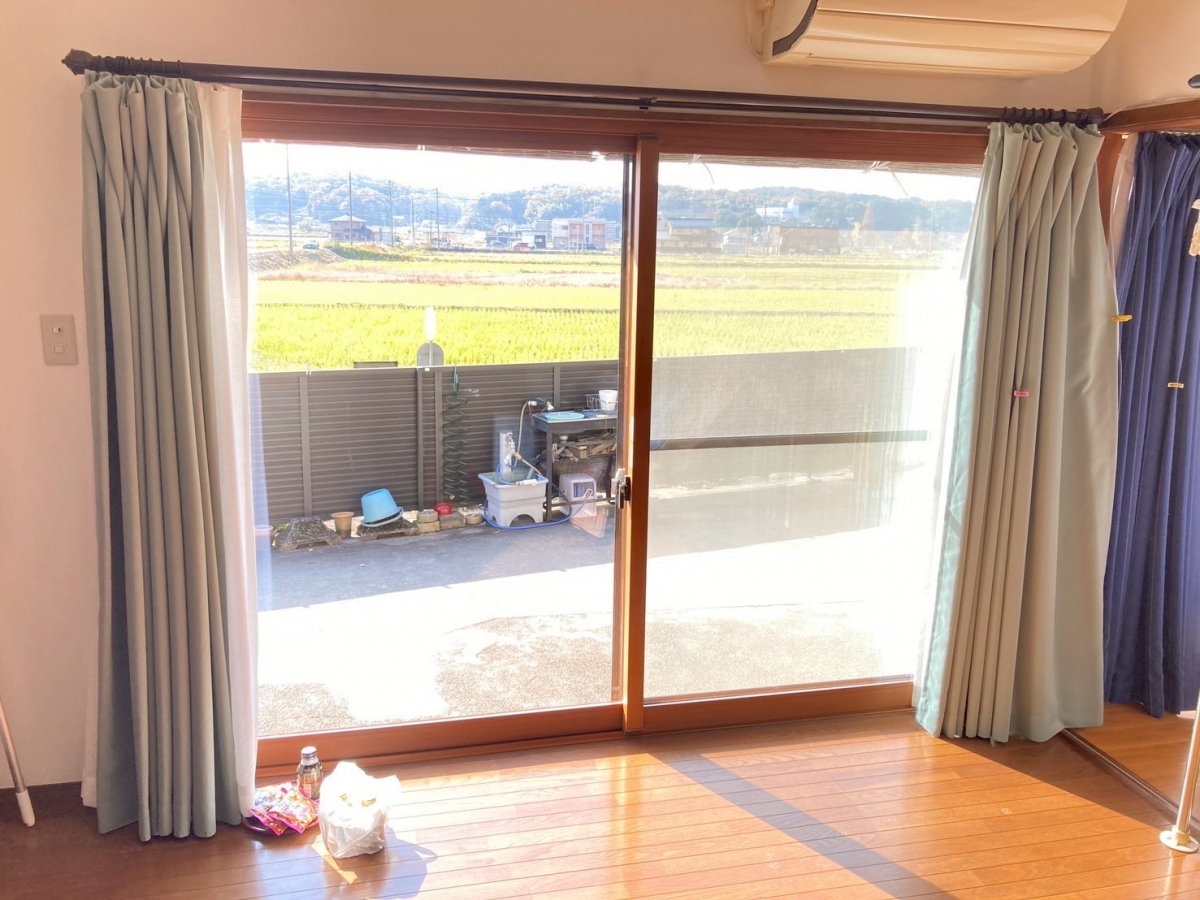 マルマン窓建工房のリビング窓にインプラス😊の施工後の写真1