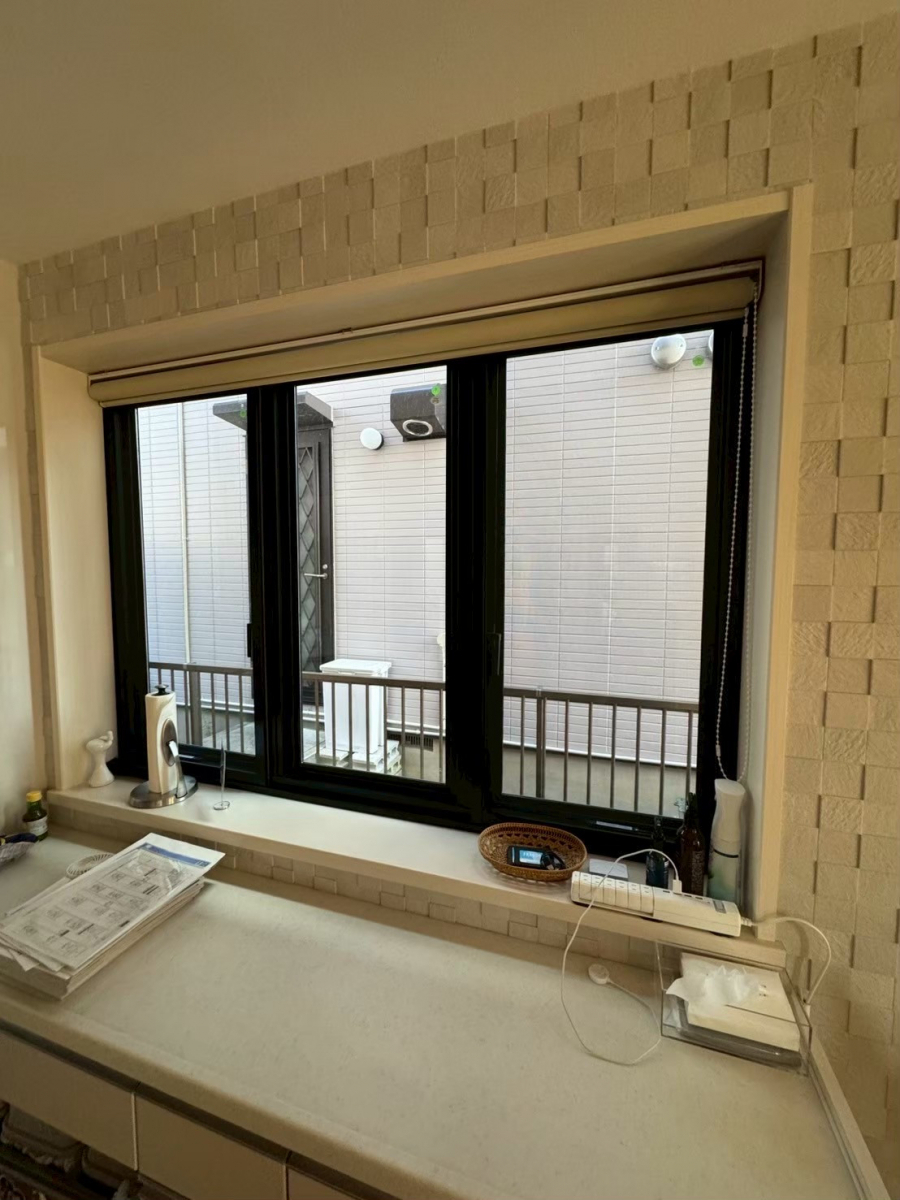 マルマン窓建工房の防犯フィルム😊✨の施工前の写真1