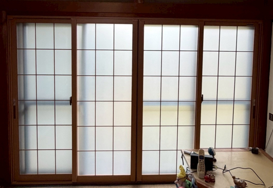 マルマン窓建工房の和室に内窓施工😊の施工後の写真1