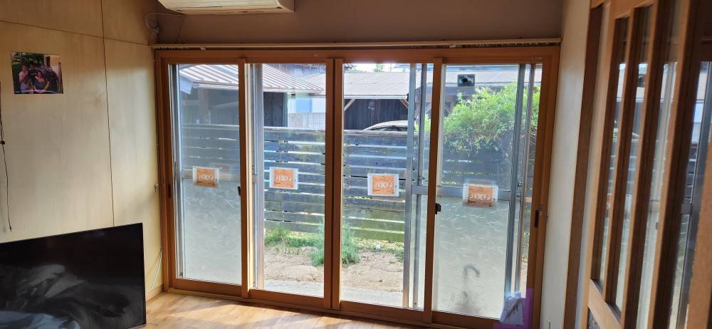 原木工所のE様邸窓リノベ内窓設置工事の施工後の写真1