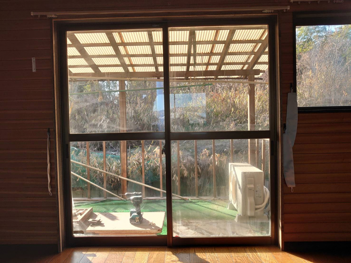 原木工所のT邸内窓設置工事の施工前の写真3
