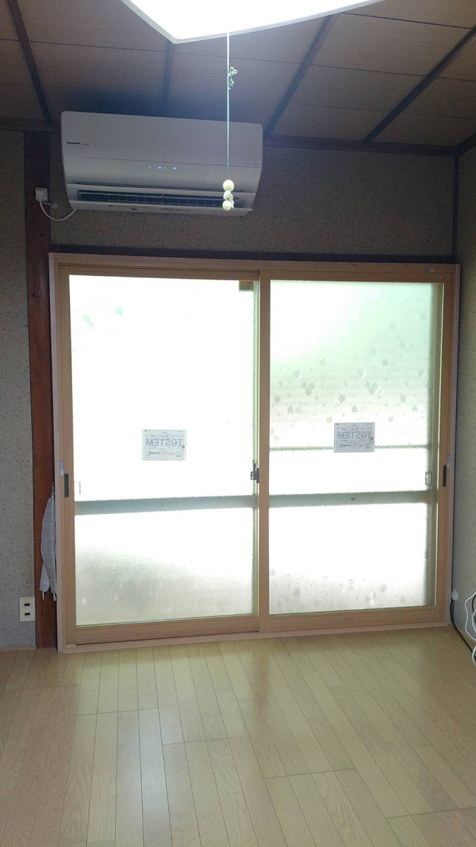 原木工所のF様邸 窓断熱改修工事の施工後の写真1