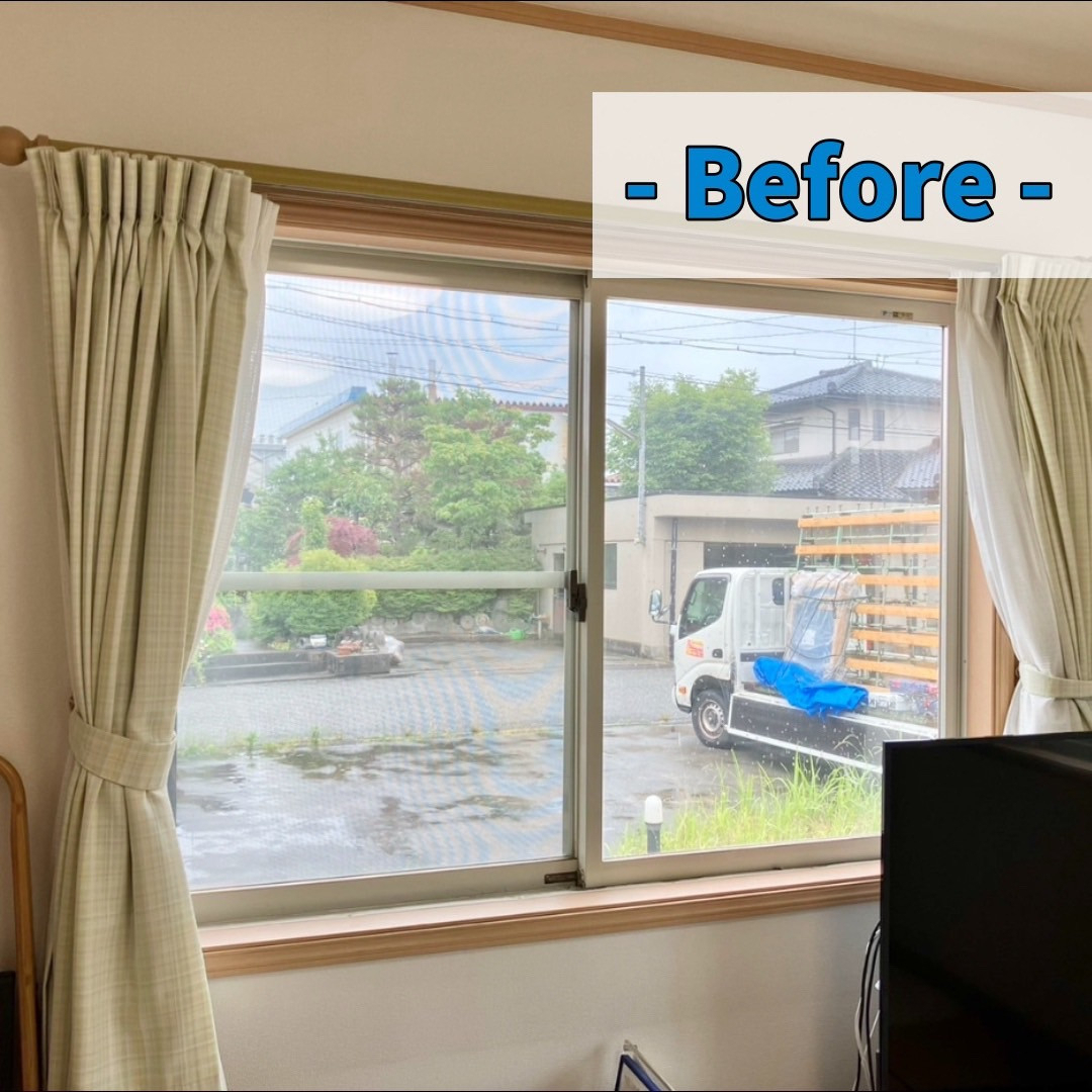 光陽トーヨー住器のあつ~い部屋も内窓設置で快適空間に🌻の施工前の写真1