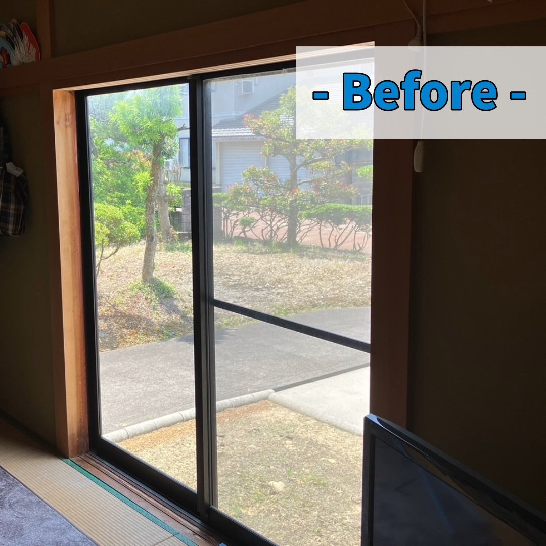 光陽トーヨー住器の勝手口&内窓施工しました!の施工前の写真3