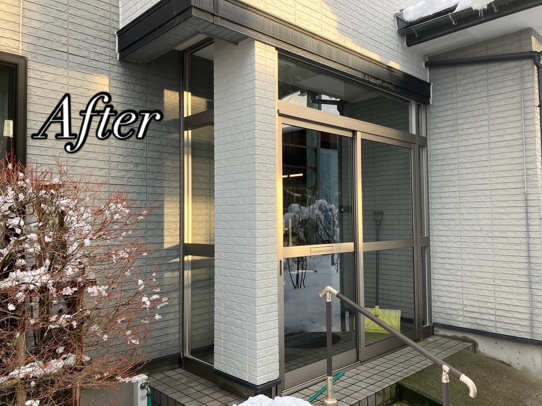 光陽トーヨー住器のツインガードIIIの利便性と美しいデザインの施工後の写真1