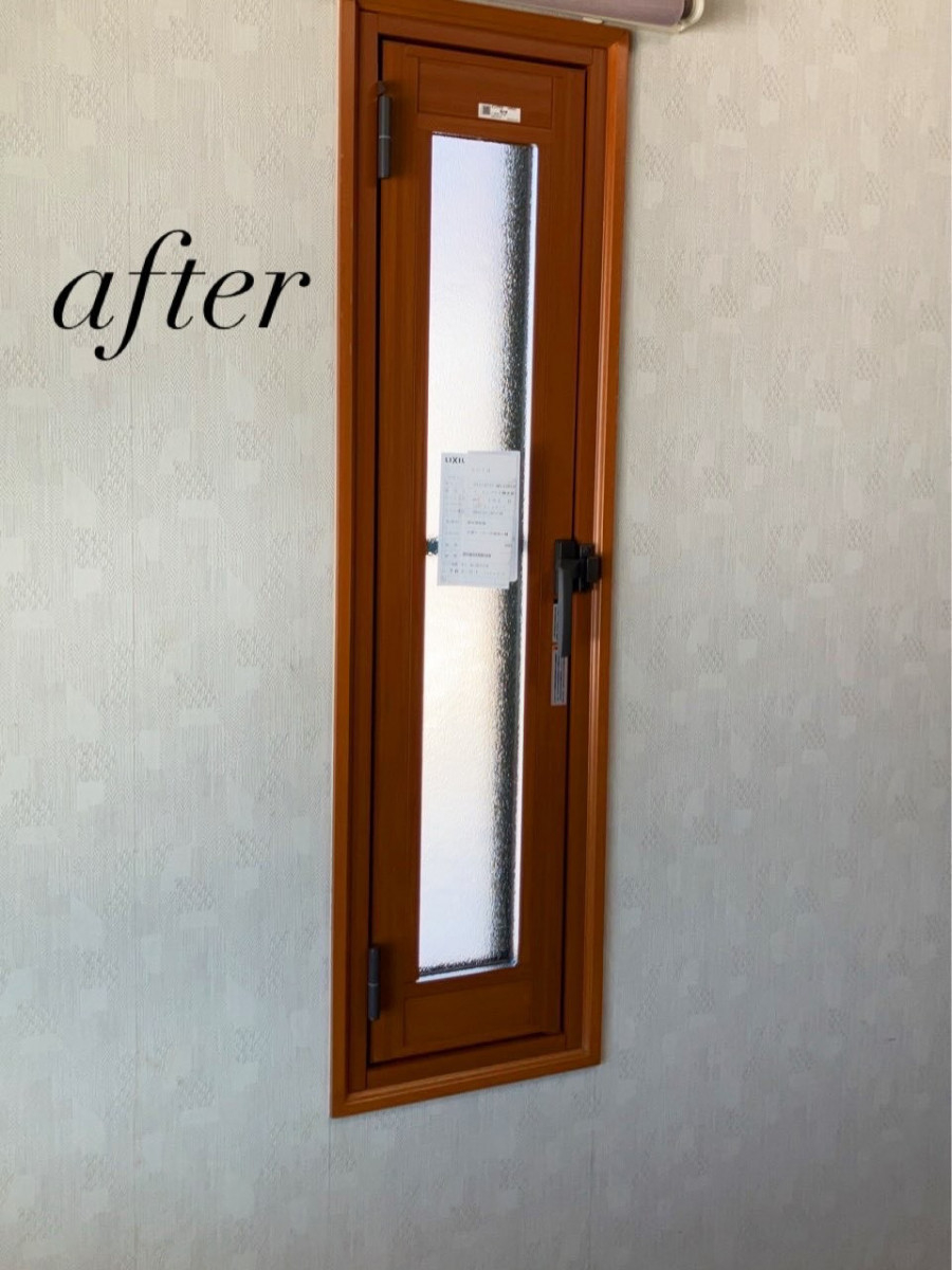 光陽トーヨー住器の住まいの見直しはじめよう🧐洋室窓と開き窓のインプラスの施工後の写真3