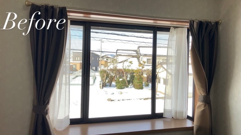 光陽トーヨー住器の住まいの見直しはじめよう🧐洋室窓と開き窓のインプラスの施工前の写真1