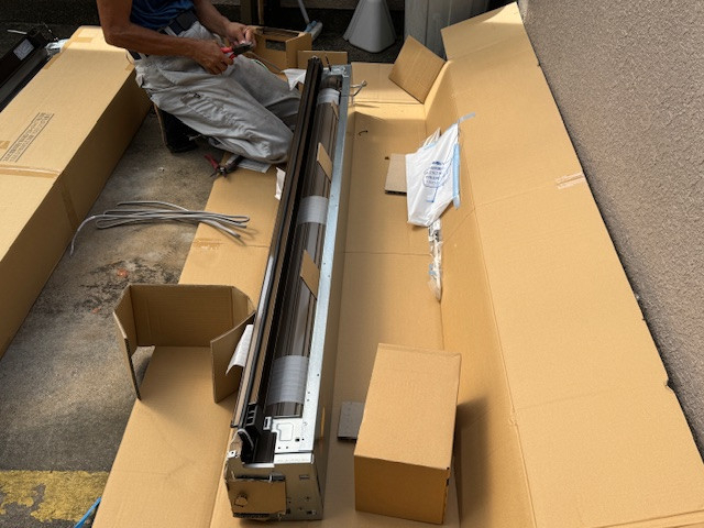 新光堂の開け閉めラクラク！桑名市で雨戸から電動シャッターへリフォーム（2カ所施工）の施工後の写真1