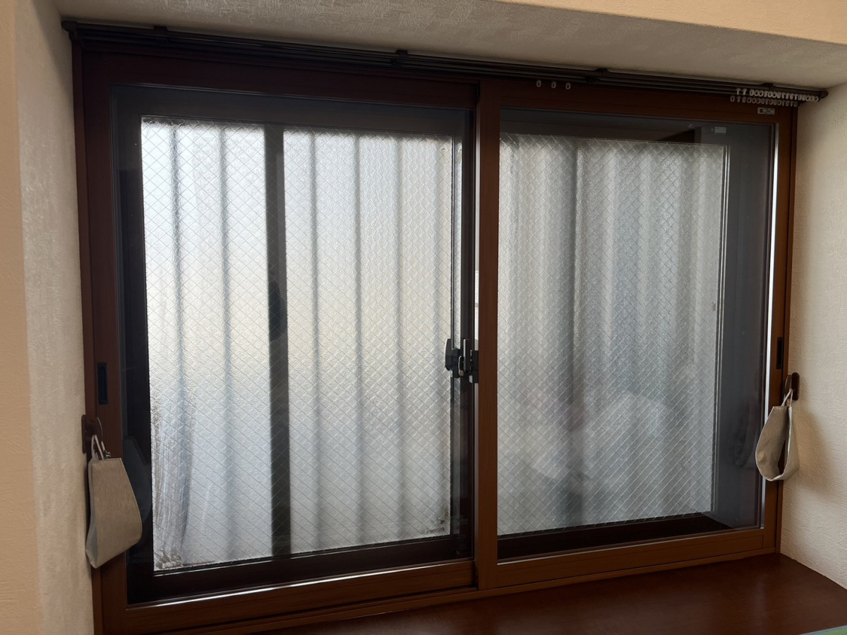 東福岡トーヨー住器の内窓（二重窓)2セット取付工事の施工後の写真2