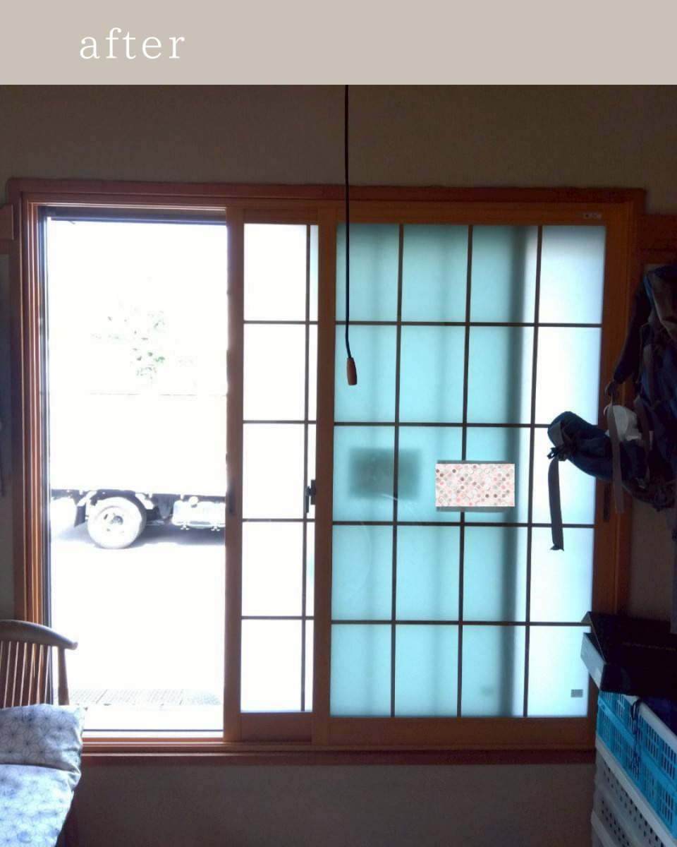 パートナー鷹取店の和室にあった内窓🪟の施工後の写真1